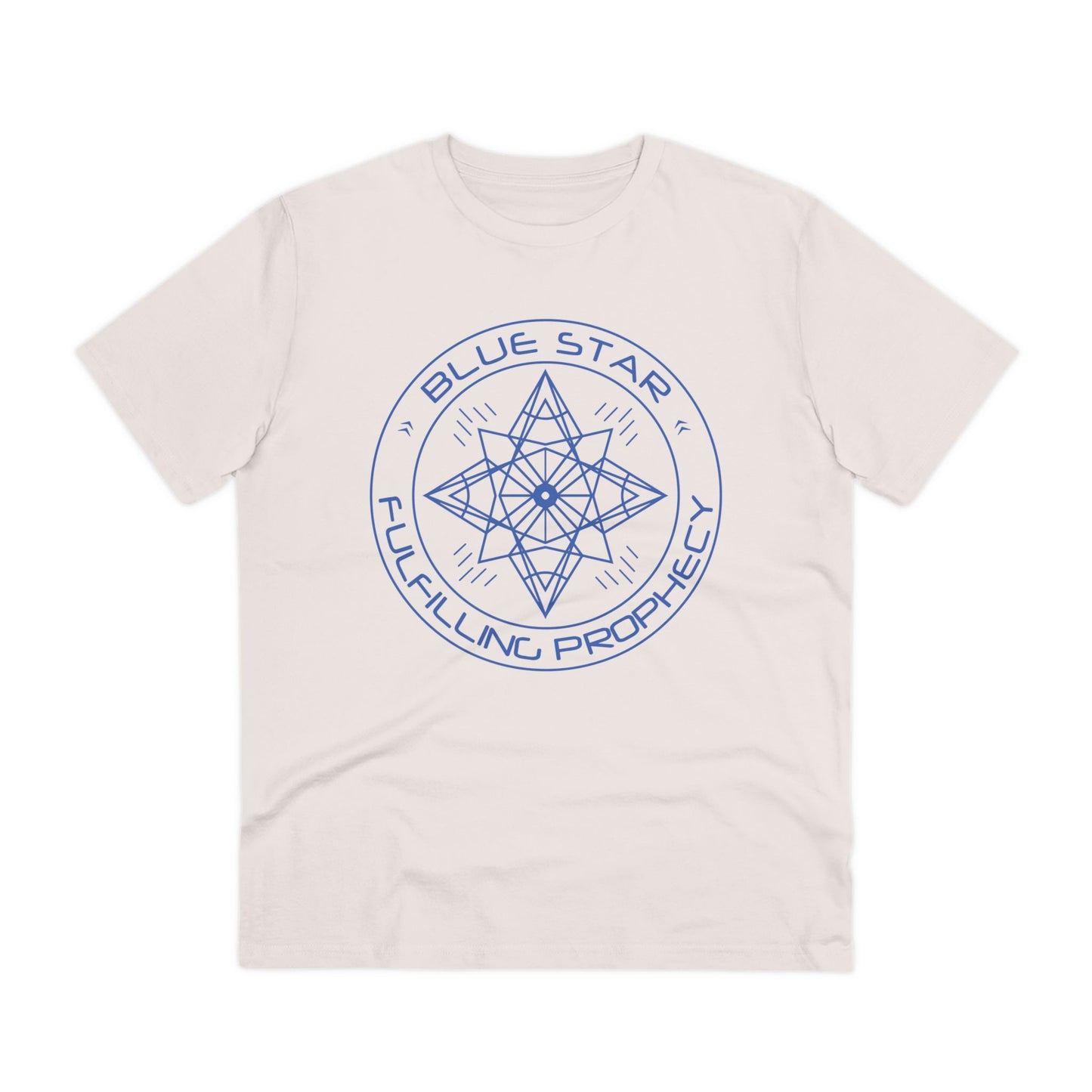 Organic Creator T-shirt - Unisex Blue Star Miriam Delicado