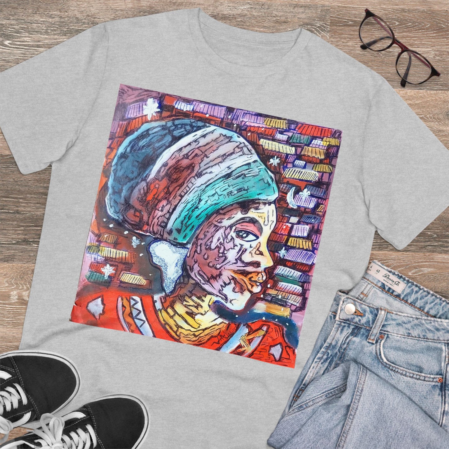 Woman Profile by Vinnie - Light Organic T-shirt - Unisex