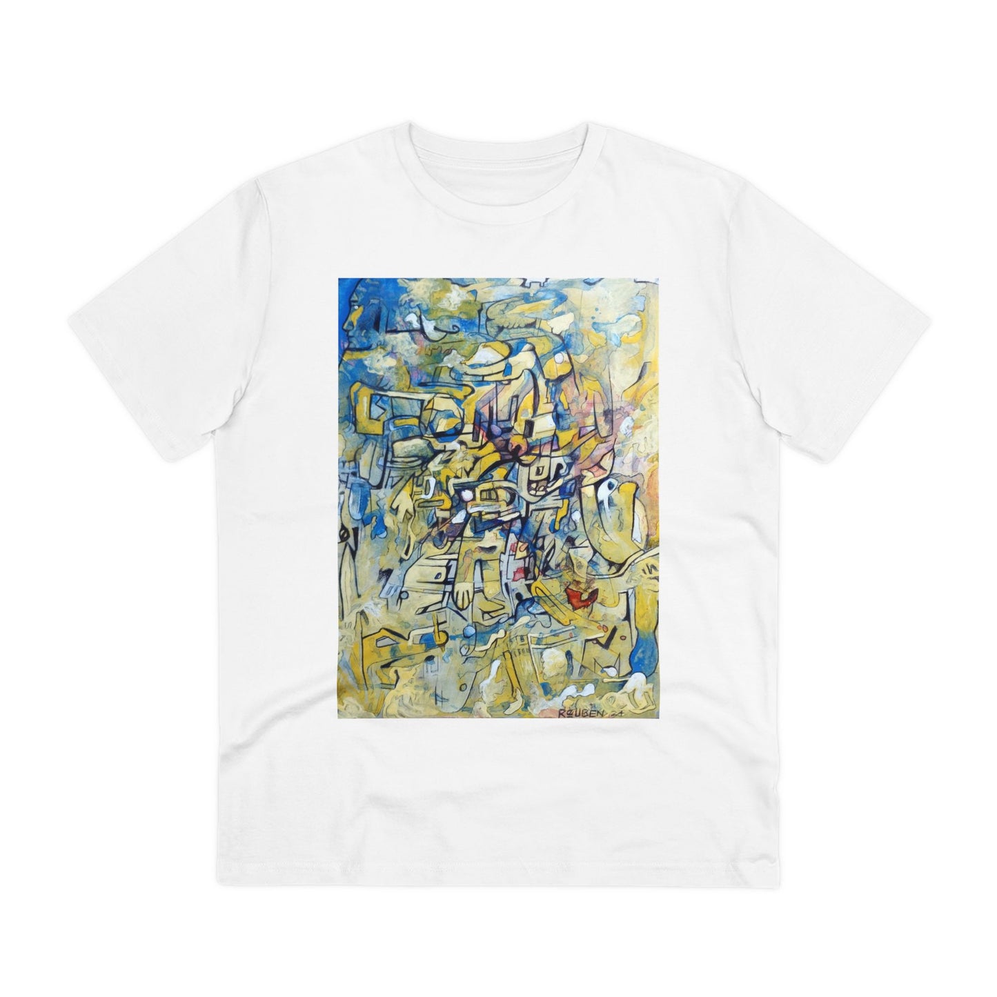 Abstract by Reuben G - Light Organic T-shirt - Unisex