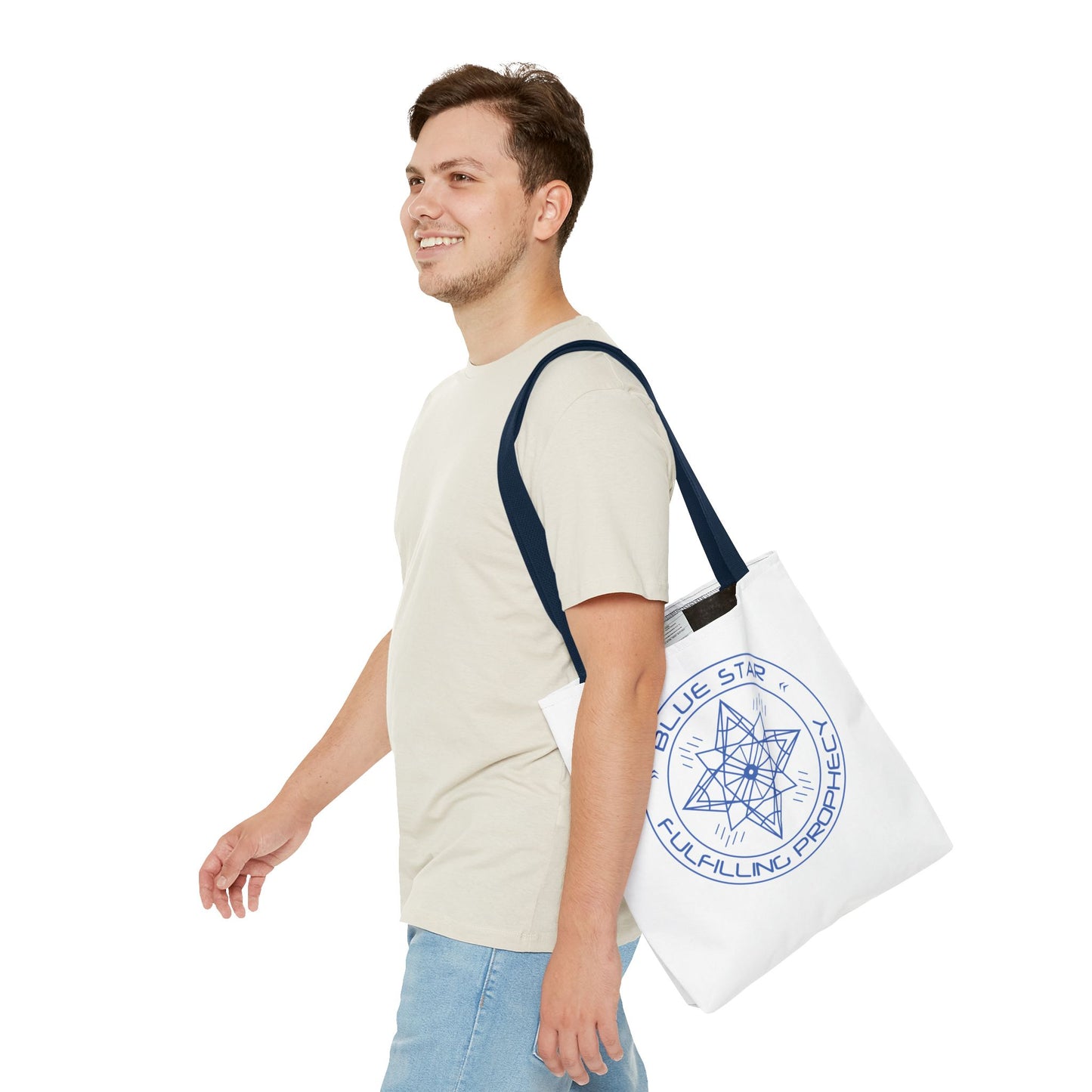 Blue Star Tote Bag