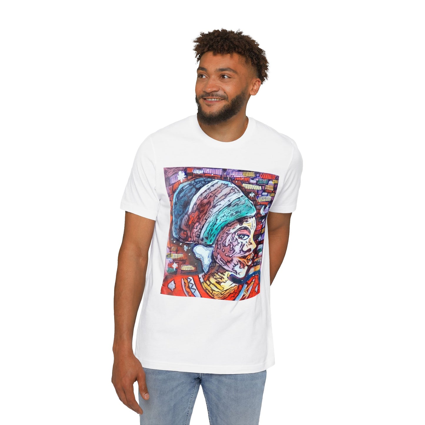 Woman Profile by Vinnie - Light Organic T-shirt - Unisex