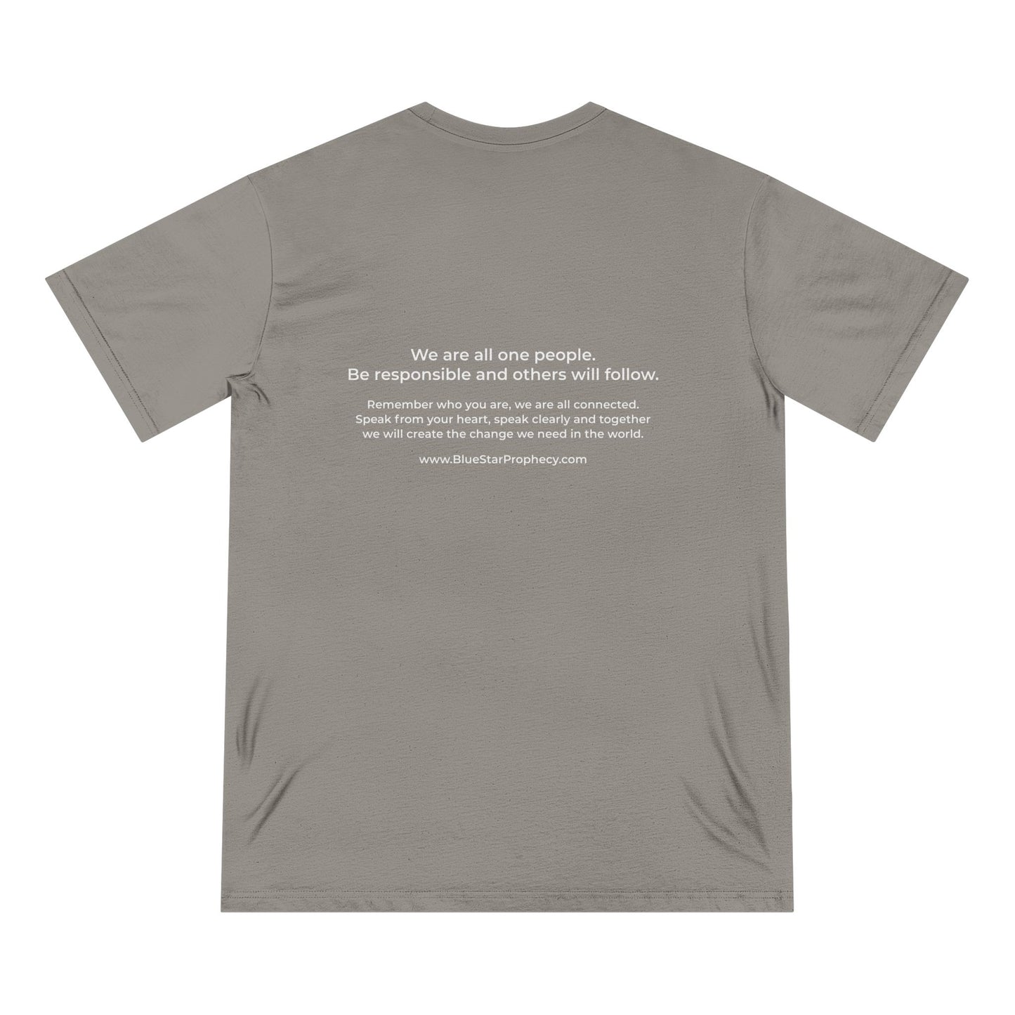 Organic Staple T-shirt - Unisex Blue Star Miriam Delicado New