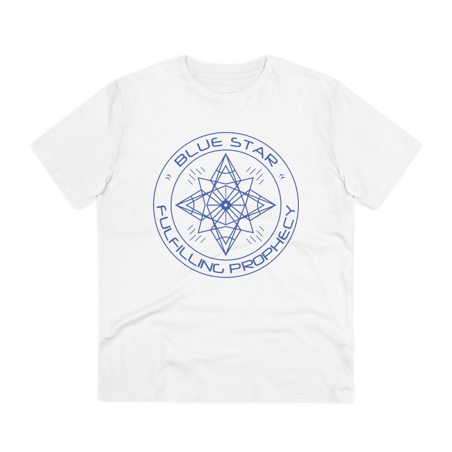 Organic Creator T-shirt - Unisex Blue Star Miriam Delicado