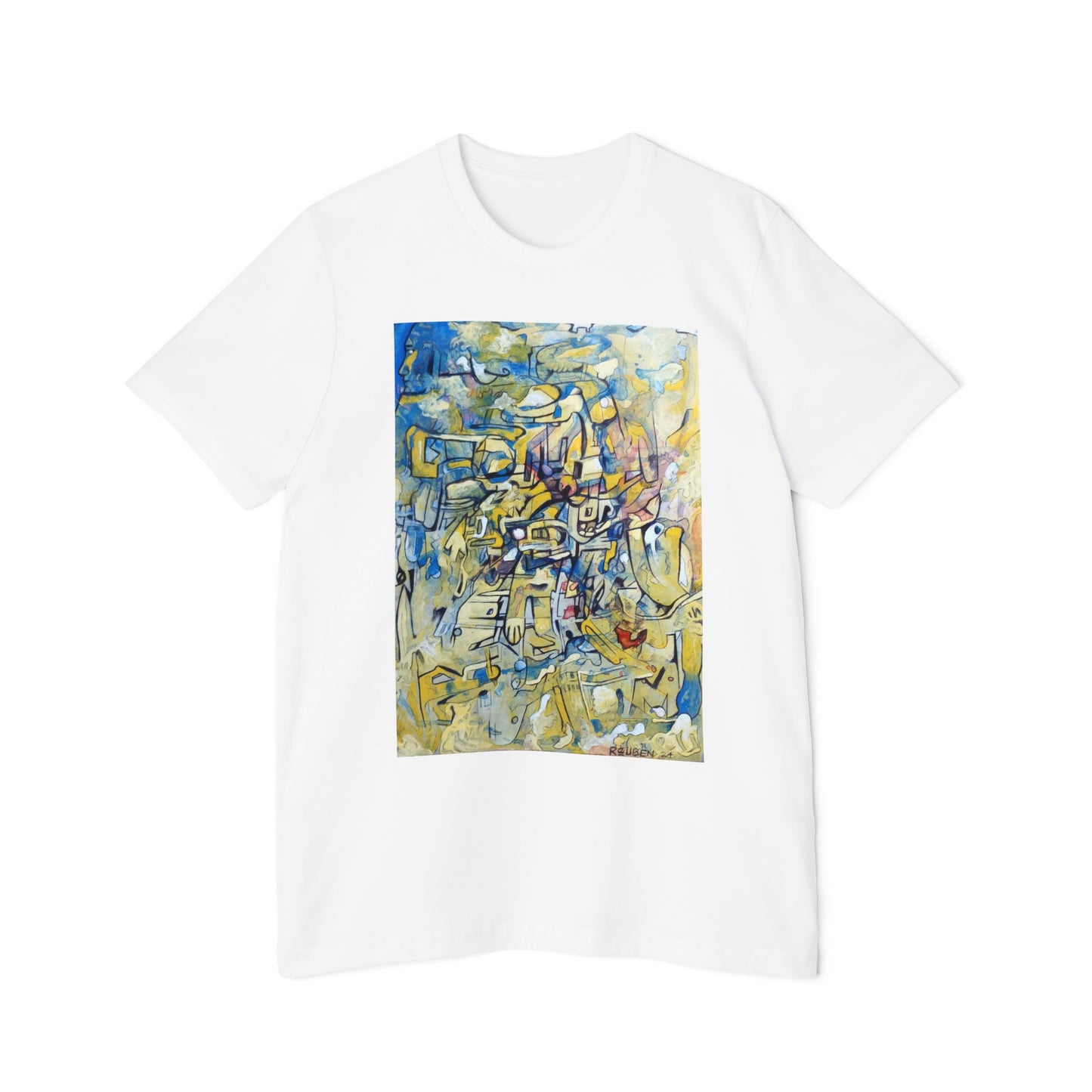 Abstract by Reuben G - Light Organic T-shirt - Unisex