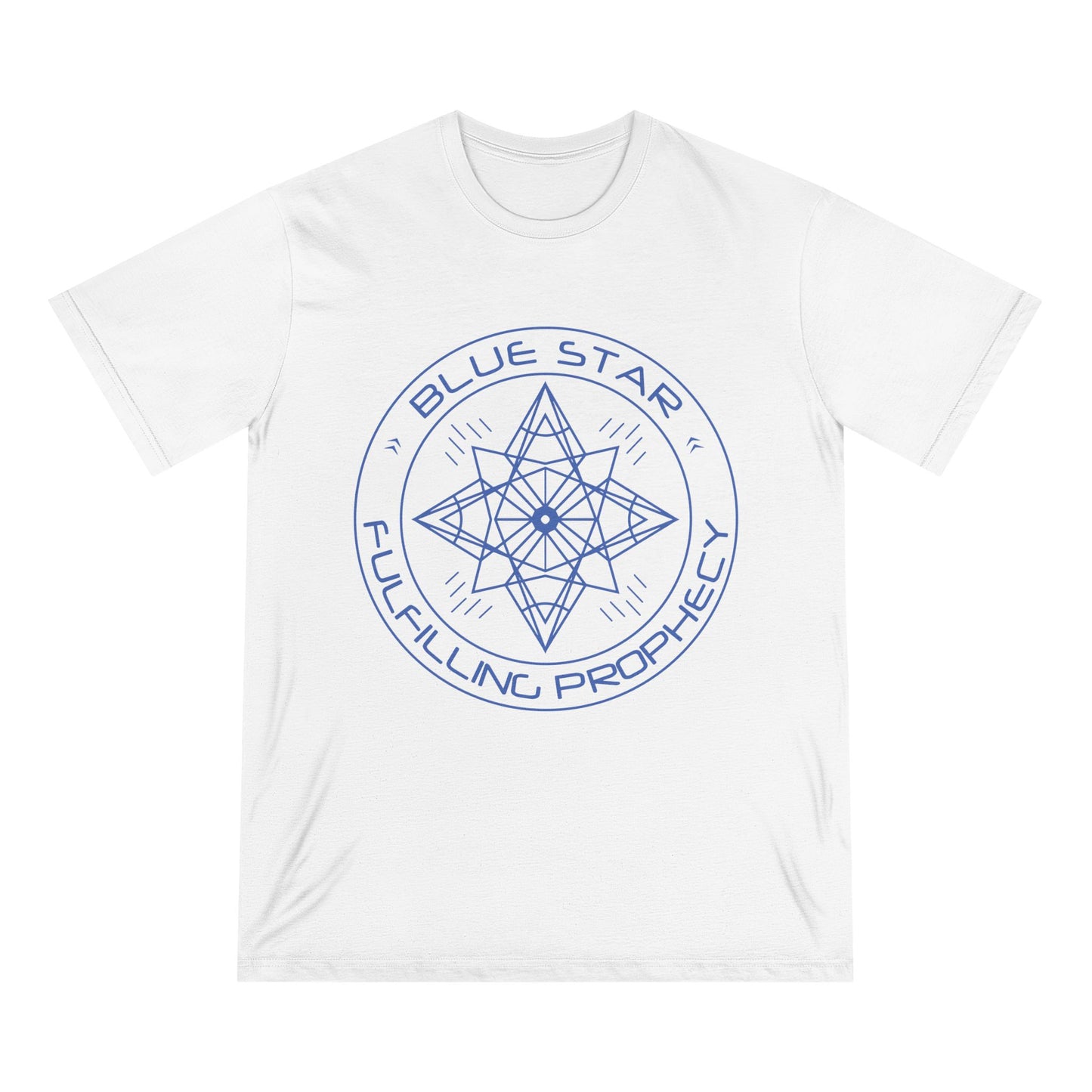 Organic Staple T-shirt - Unisex Blue Star Miriam Delicado New
