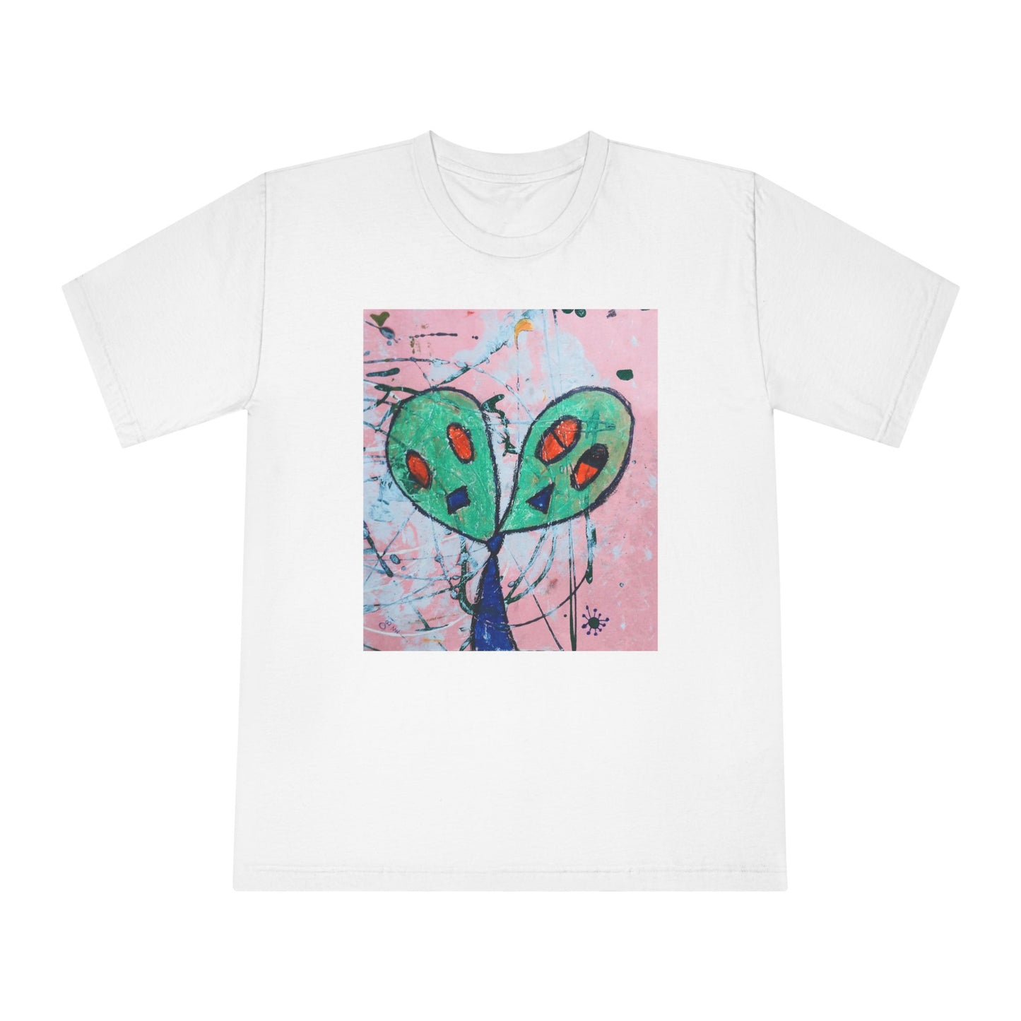 Abstract Aliens by Obi - Unisex Classic Crewneck T-Shirt