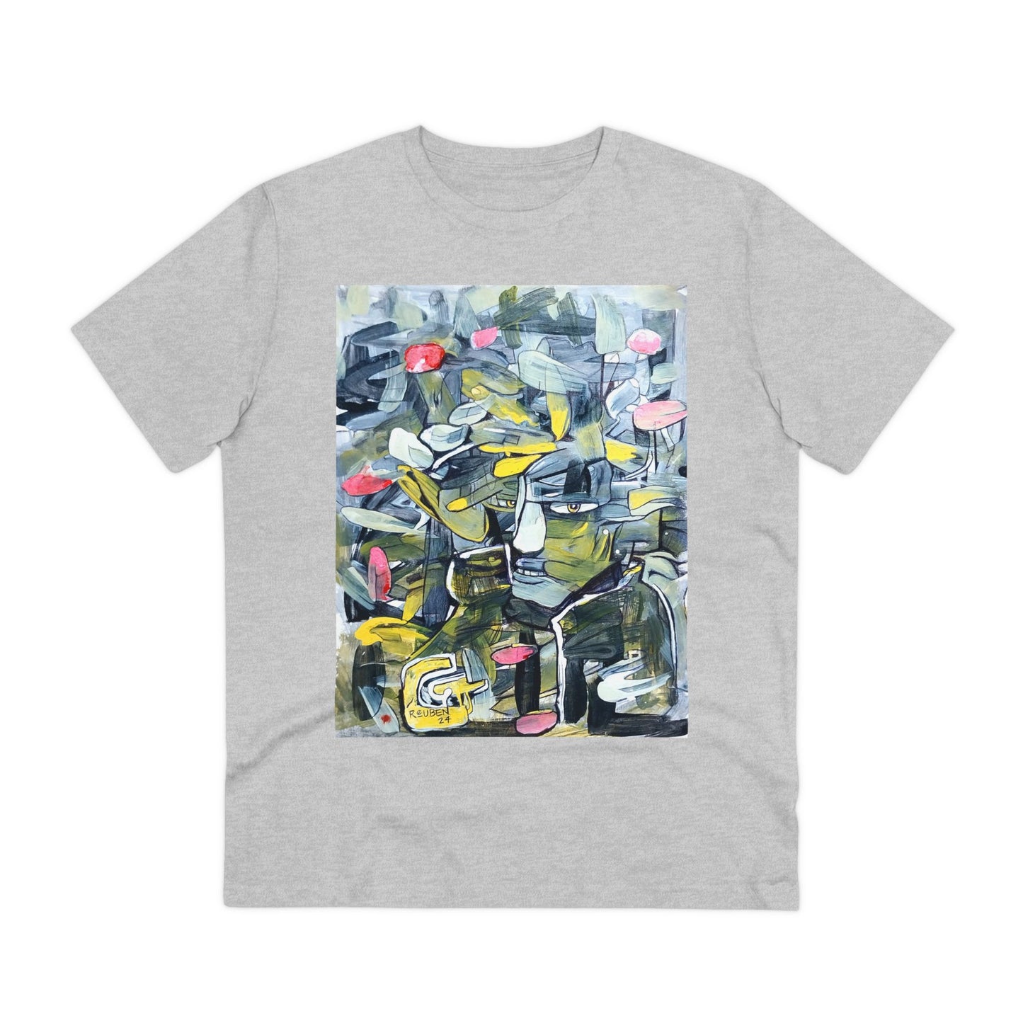 Abstract 2 by Reuben G- Light Organic T-shirt - Unisex