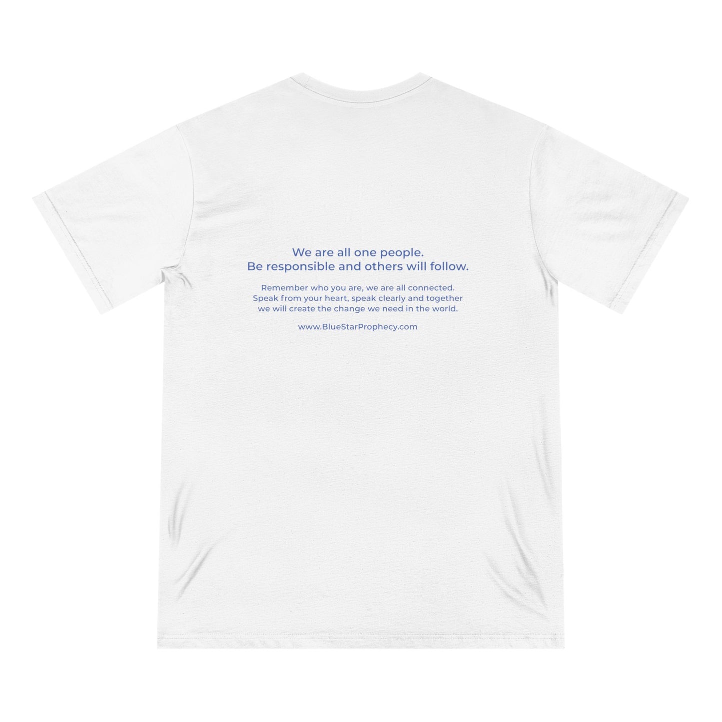 Organic Staple T-shirt - Unisex Blue Star Miriam Delicado New
