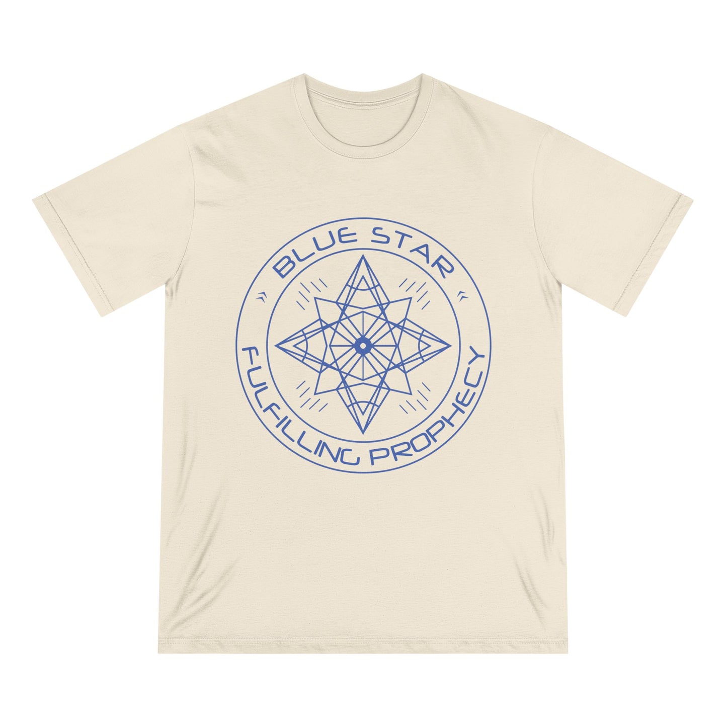 Organic Staple T-shirt - Unisex Blue Star Miriam Delicado New
