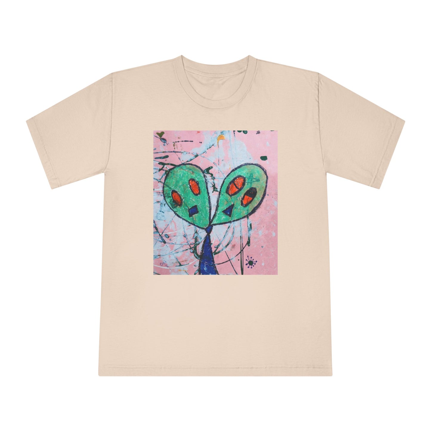 Abstract Aliens by Obi - Unisex Classic Crewneck T-Shirt