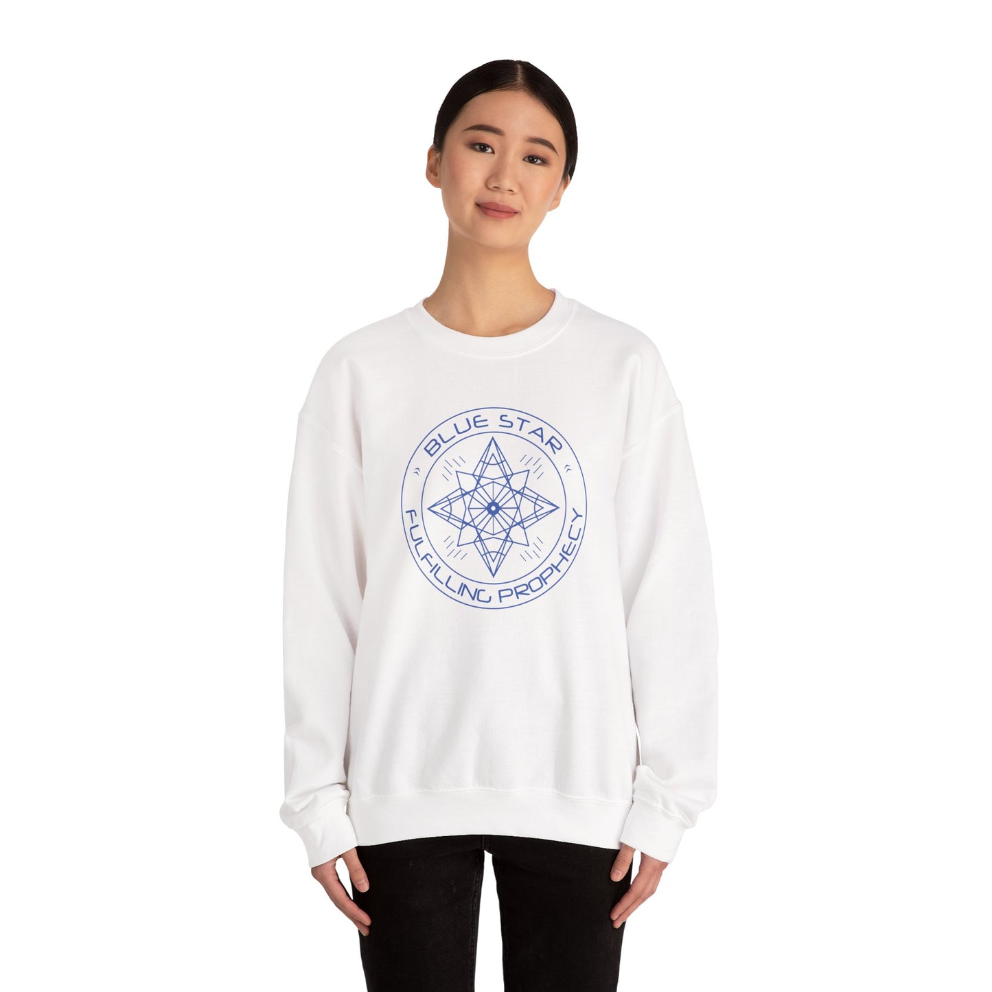 Unisex Heavy Blend™ Crewneck Sweatshirt / Blue Star