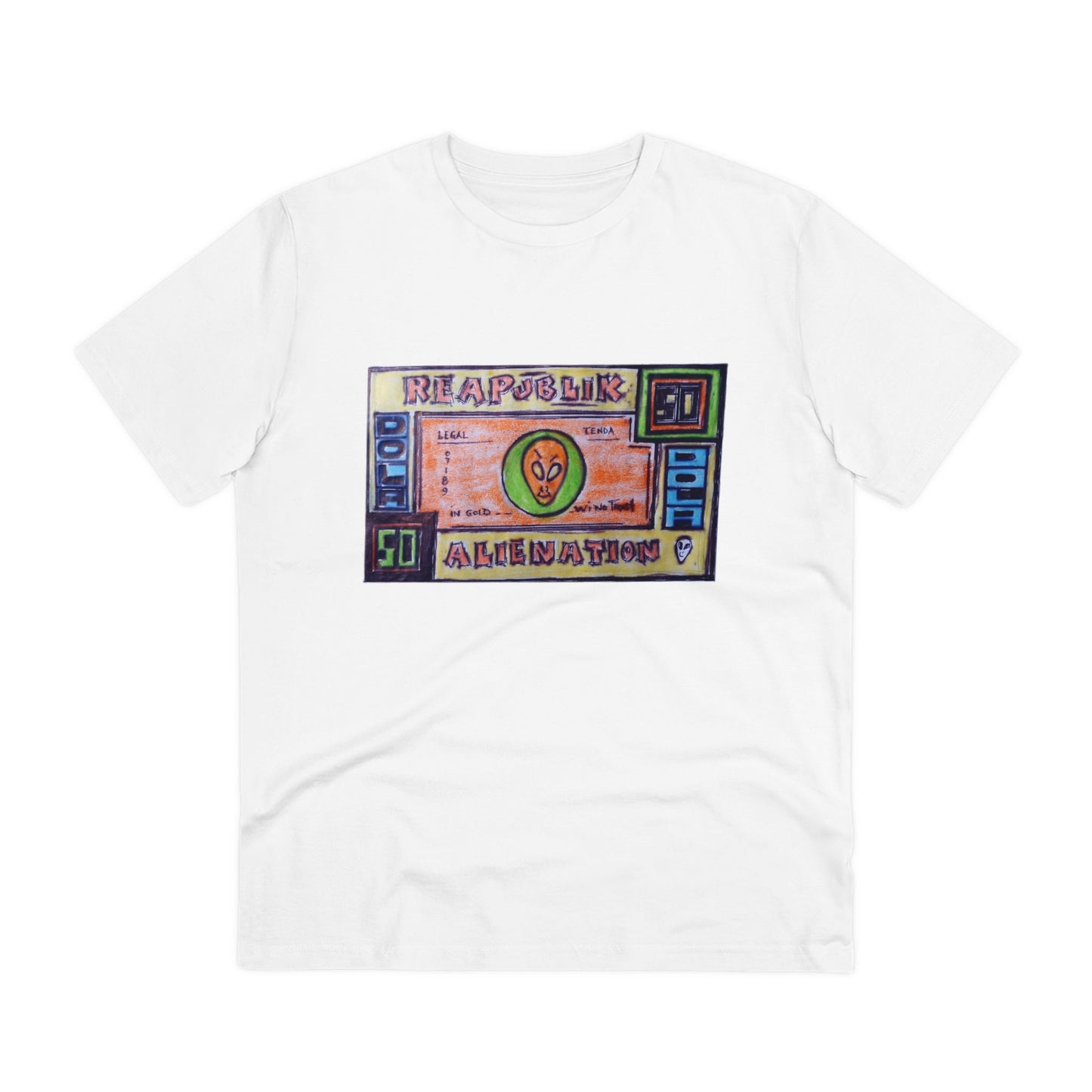 Alienation Dola by Gomba - Light Organic T-shirt - Unisex