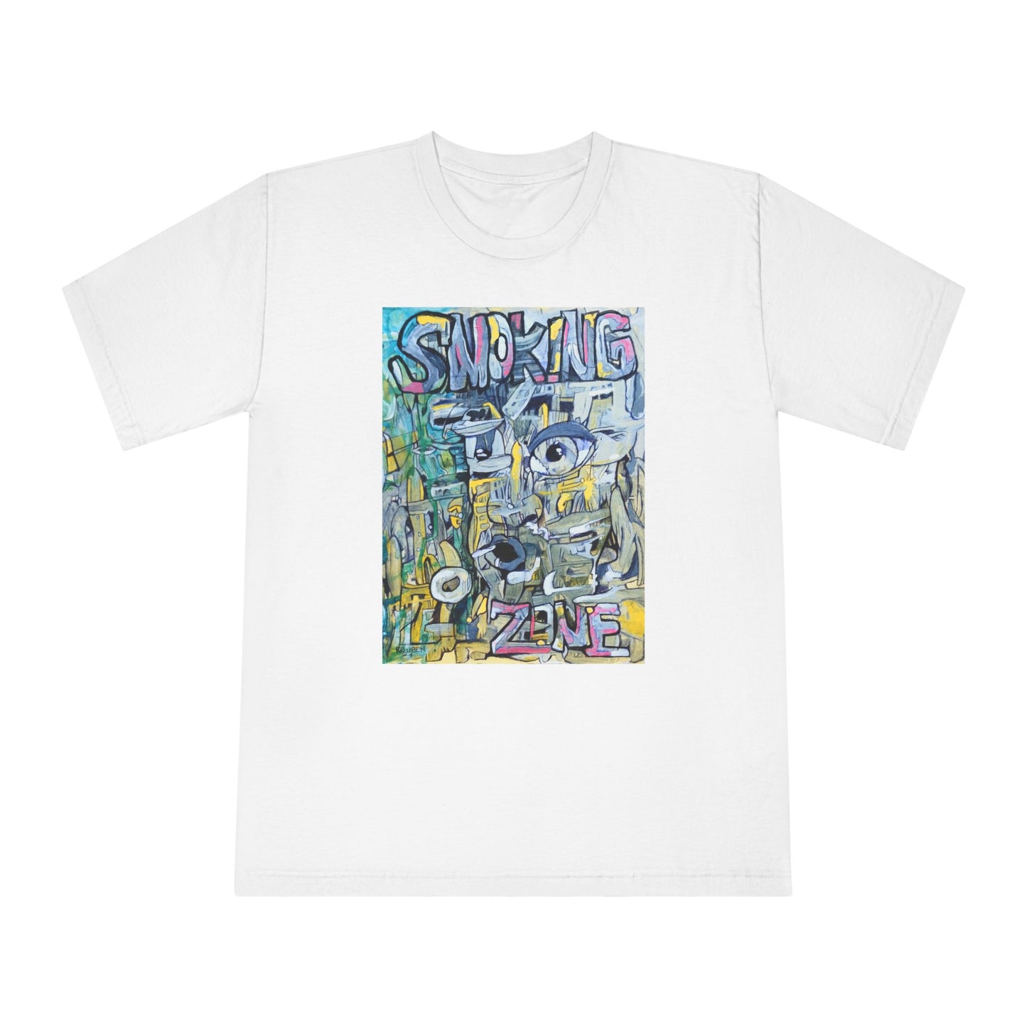 Smoking Zone Tee by Ruben G