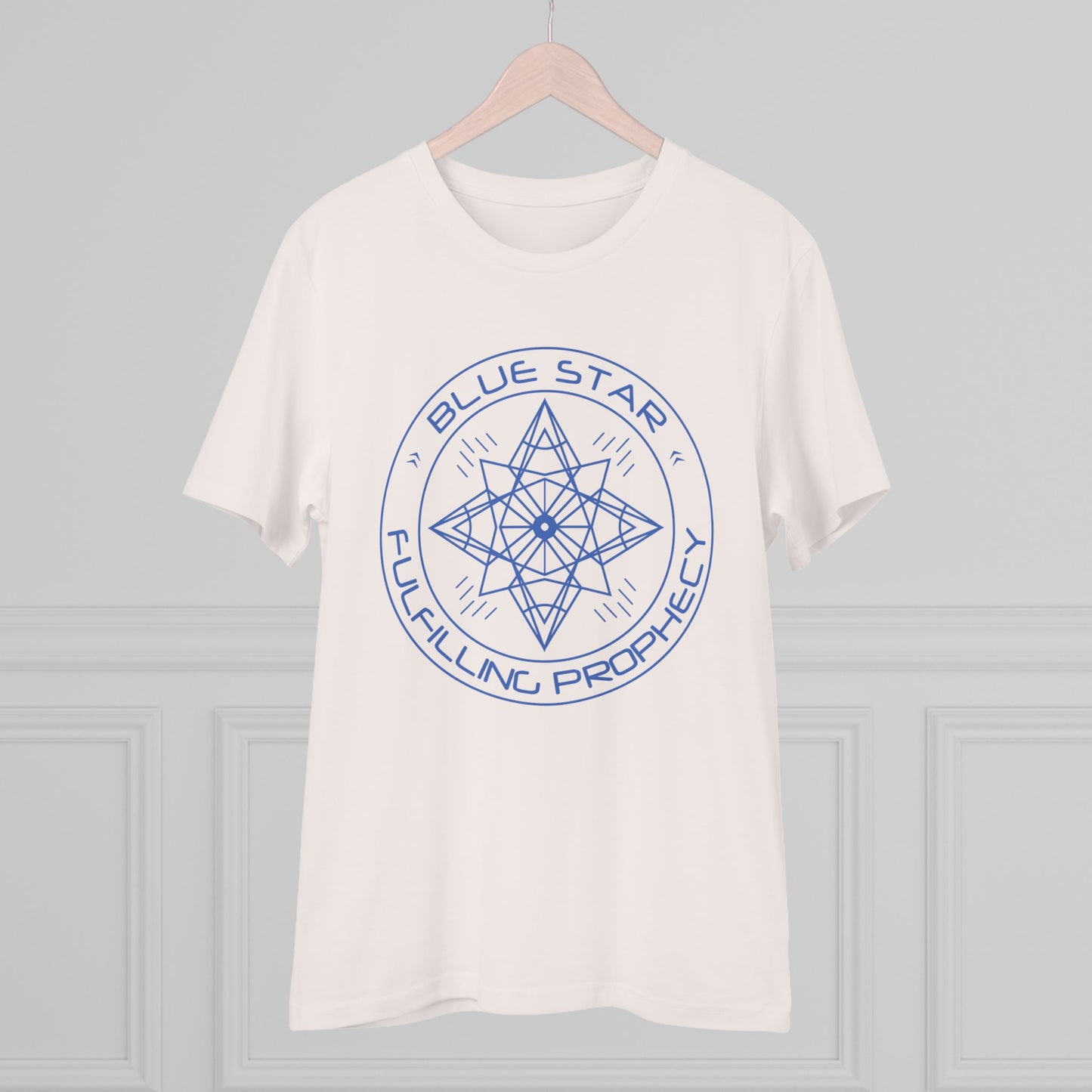 Organic Creator T-shirt - Unisex Blue Star Miriam Delicado