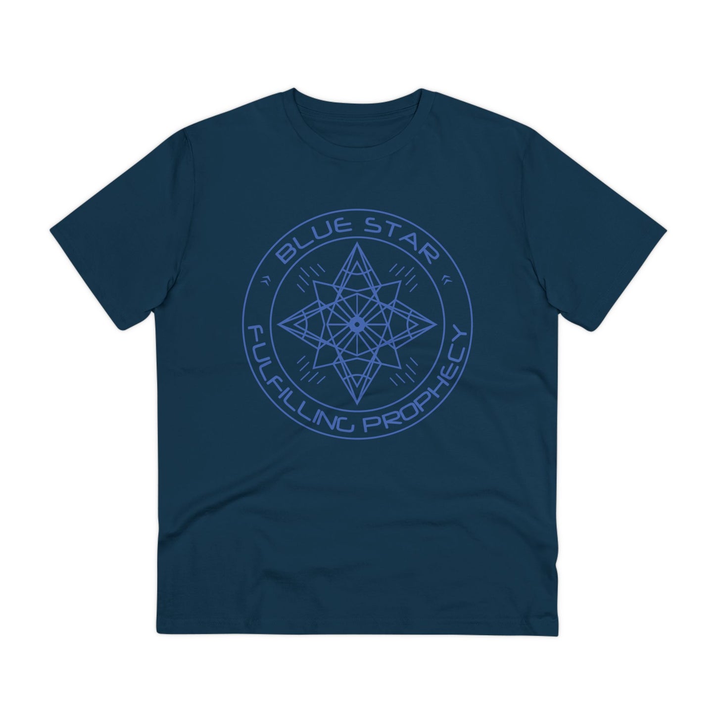 Organic Creator T-shirt - Unisex Blue Star Miriam Delicado