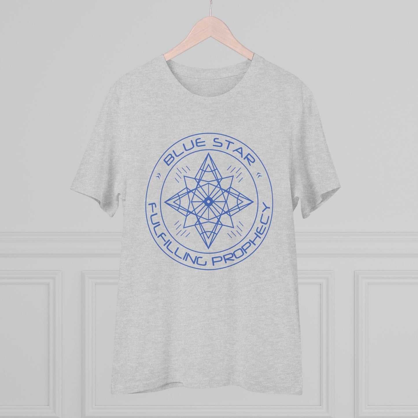 Organic Creator T-shirt - Unisex Blue Star Miriam Delicado