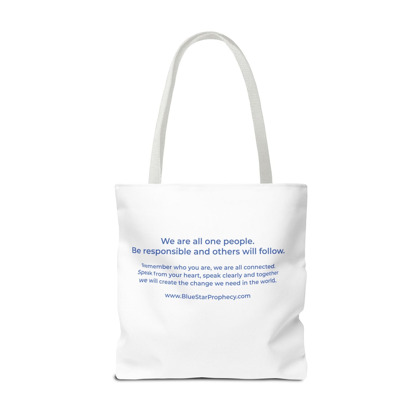 Tote Bag (AOP) / Blue Star Miriam Delicado