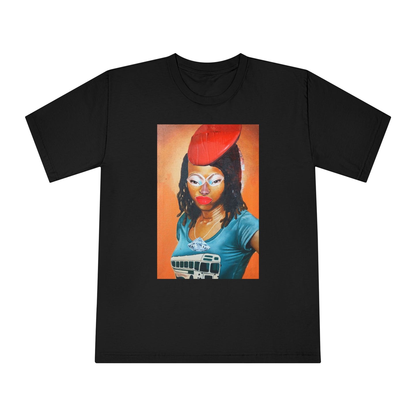 Red Hat Muse Tee by John Kamicha