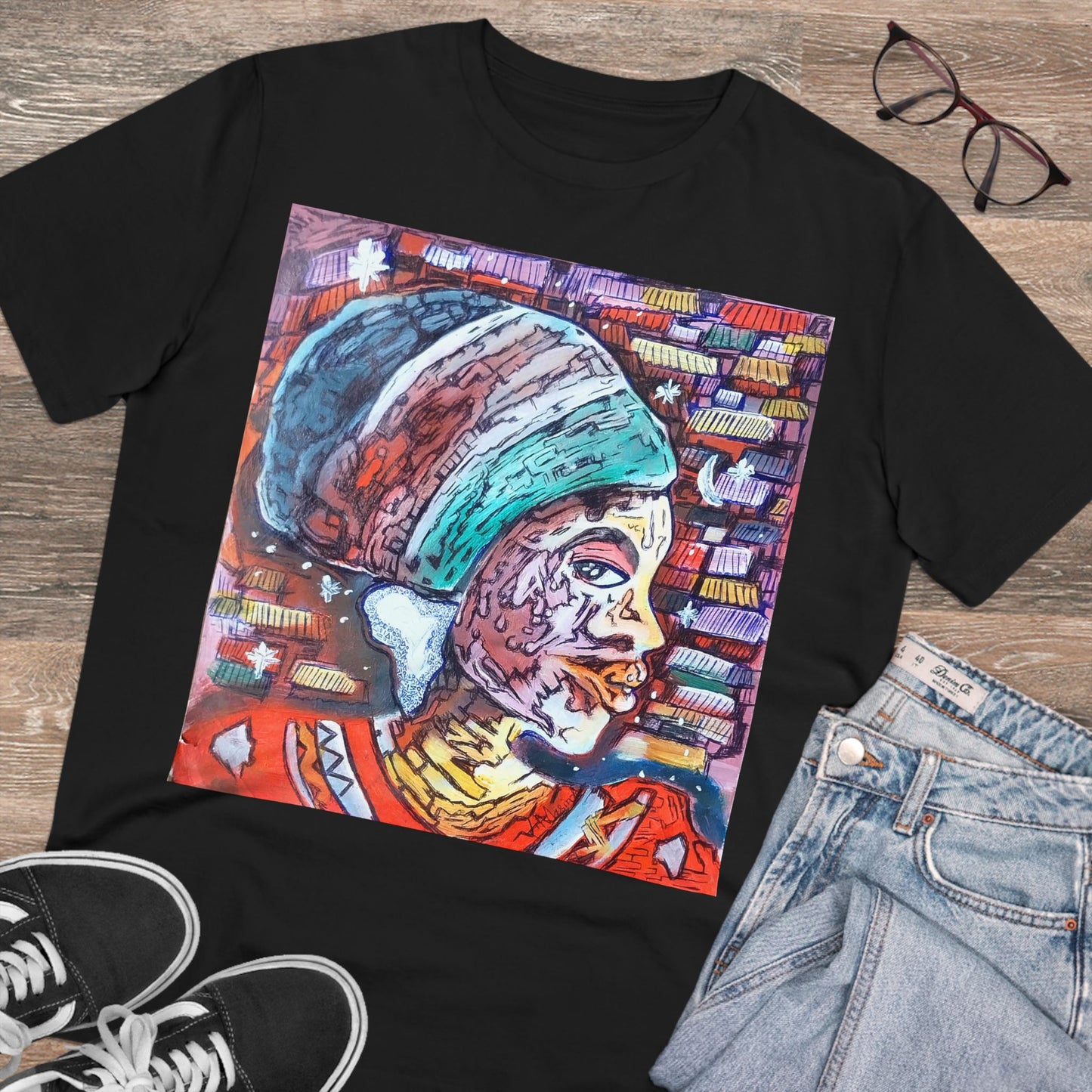 Woman Profile by Vinnie - Dark Organic T-shirt - Unisex