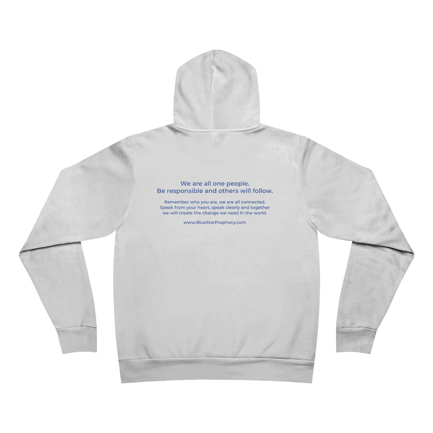 Unisex Fleece Pullover Hoodie / Blue Star