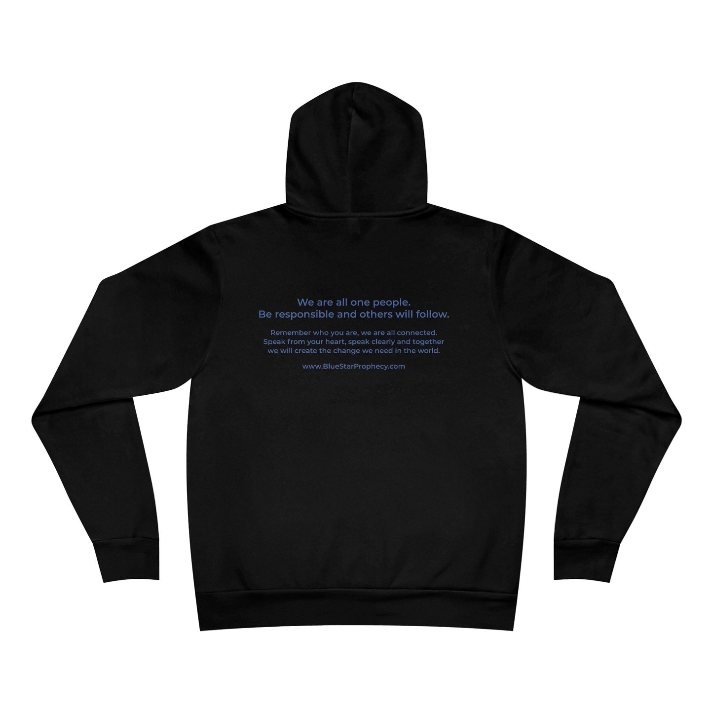 Unisex Fleece Pullover Hoodie / Blue Star